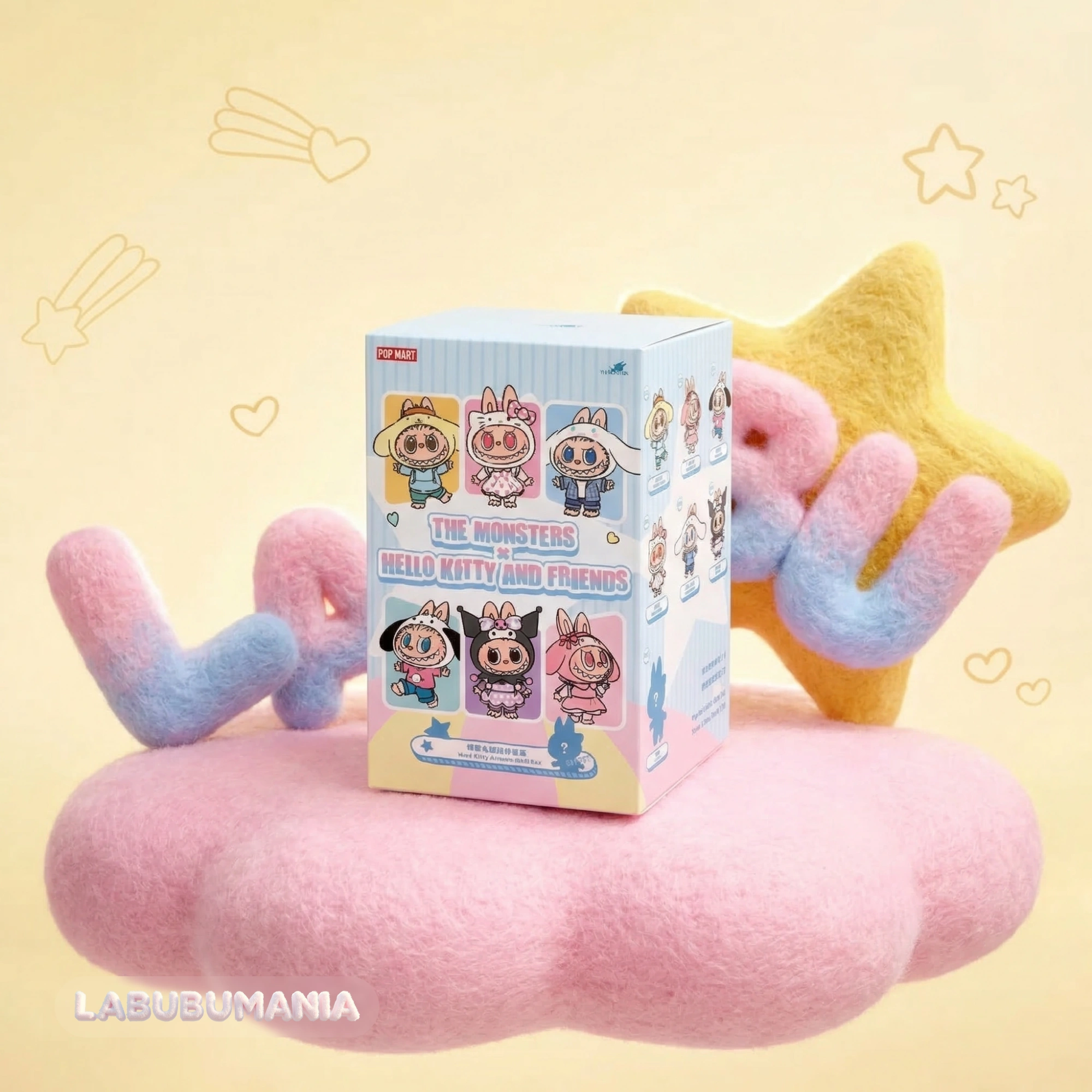 LABUBU Hello Kitty & Friends — Blind Box с персонажами Sanrio