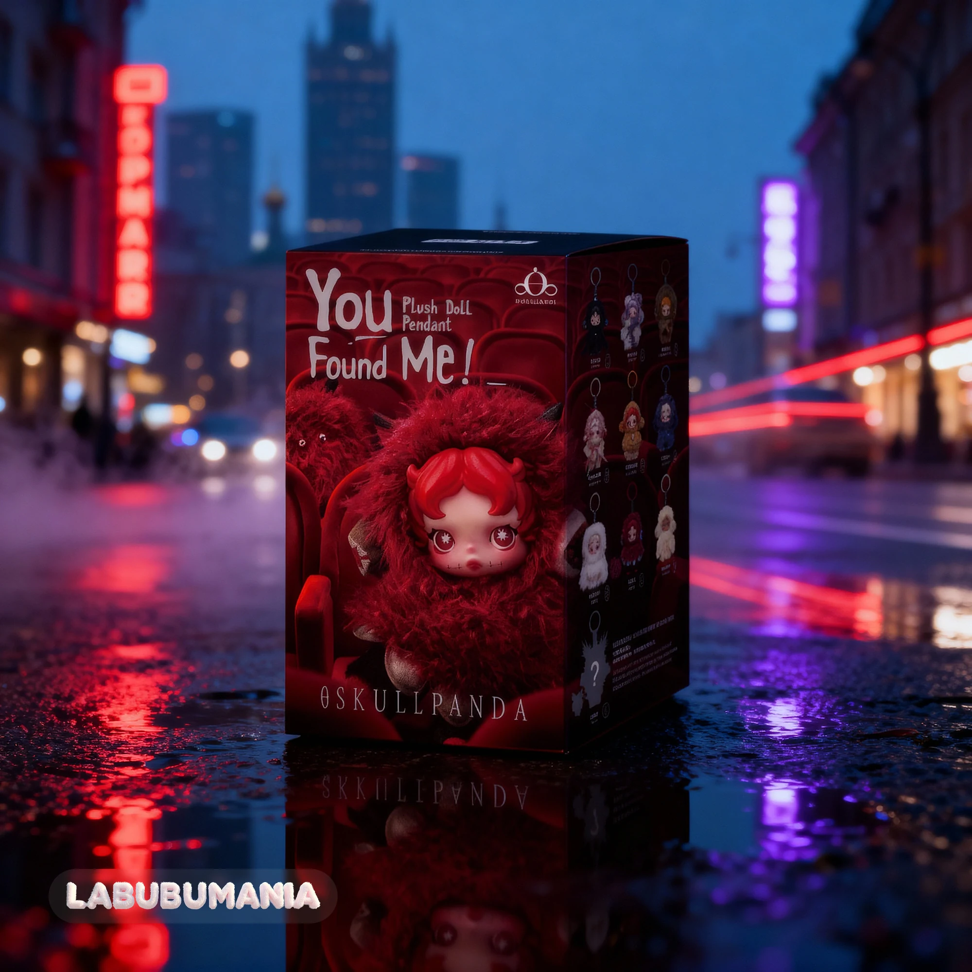 Skullpanda You Found Me — коллекция плюшевых фигурок